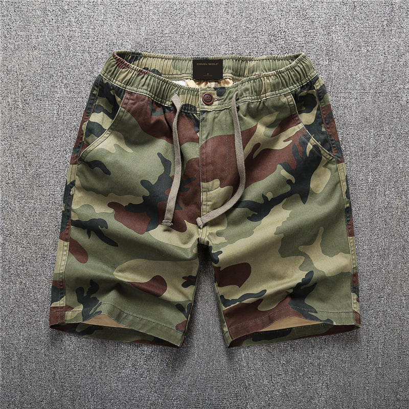 Tactical Terrain Camo Shorts