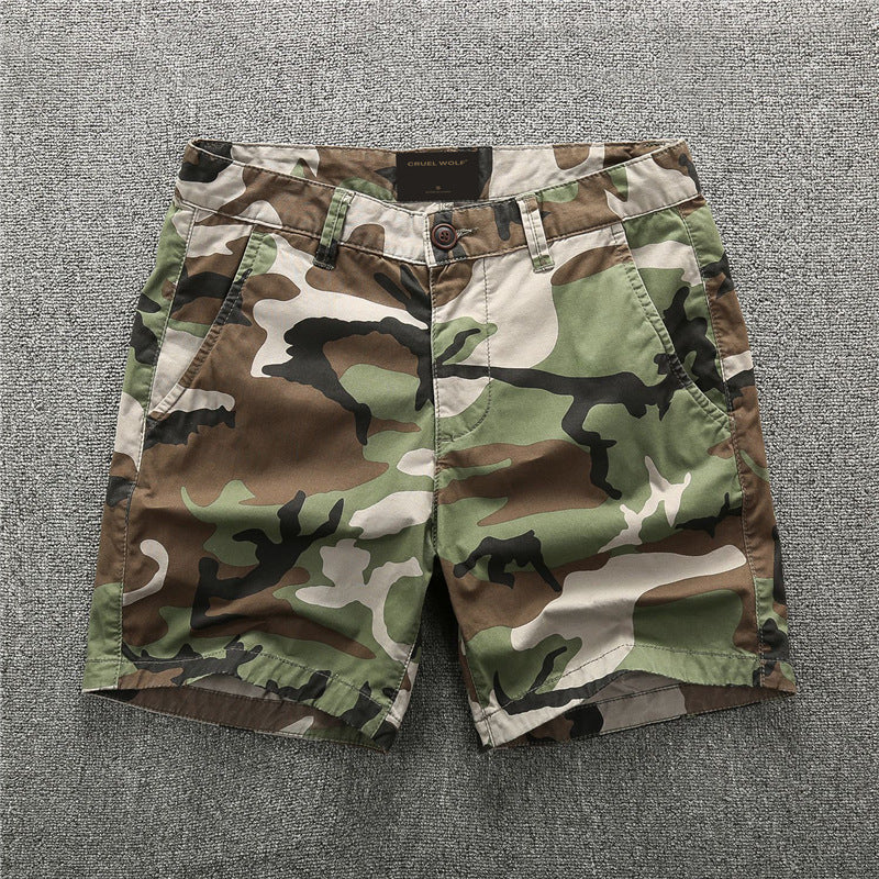 Tactical Terrain Camo Shorts