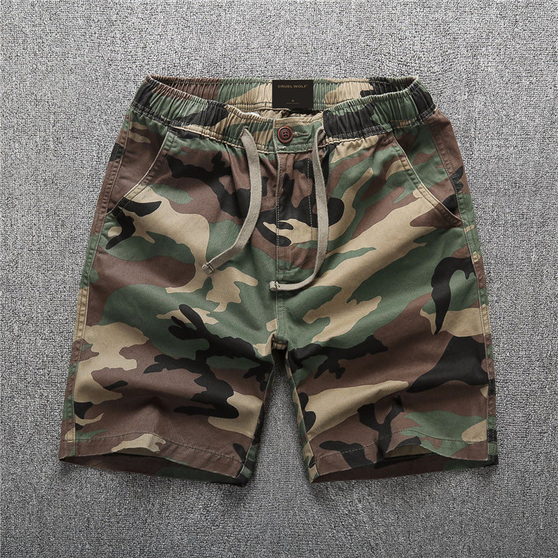Tactical Terrain Camo Shorts