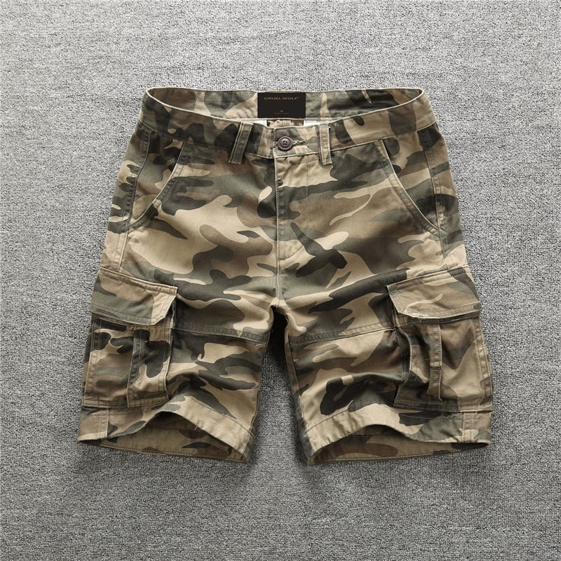 Tactical Terrain Camo Shorts