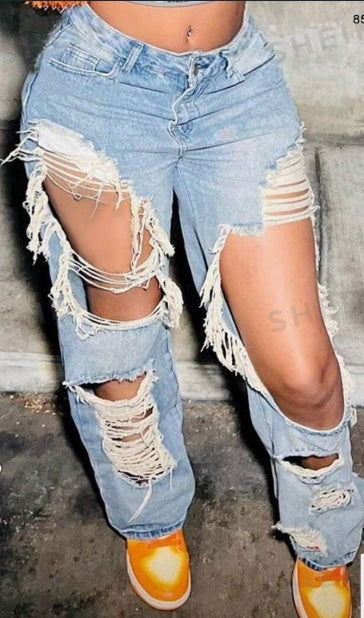 No Rules Ripped Jeans