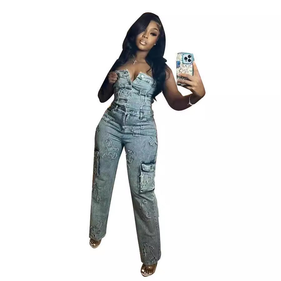 Patch Me In Jumpsuit