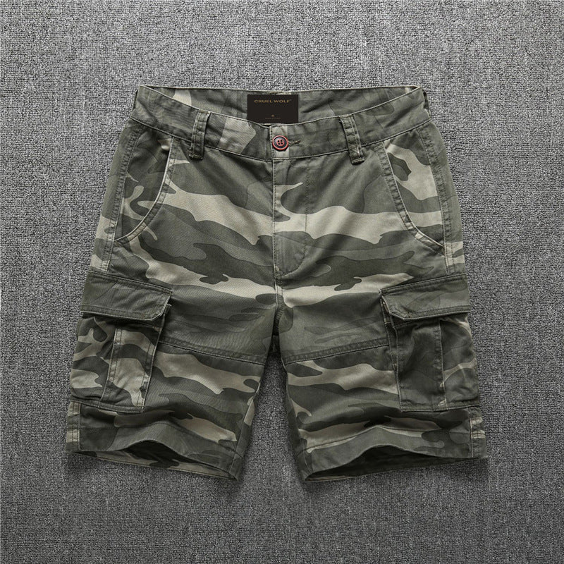 Tactical Terrain Camo Shorts