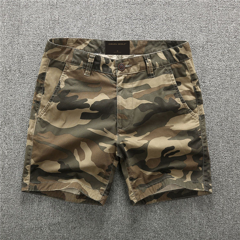 Tactical Terrain Camo Shorts