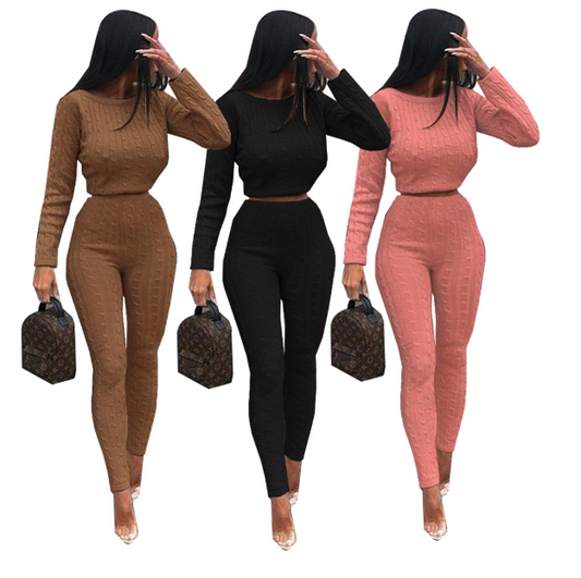 Svelte Knit Co-ord Set