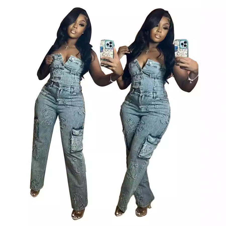 Patch Me In Jumpsuit