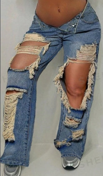 No Rules Ripped Jeans