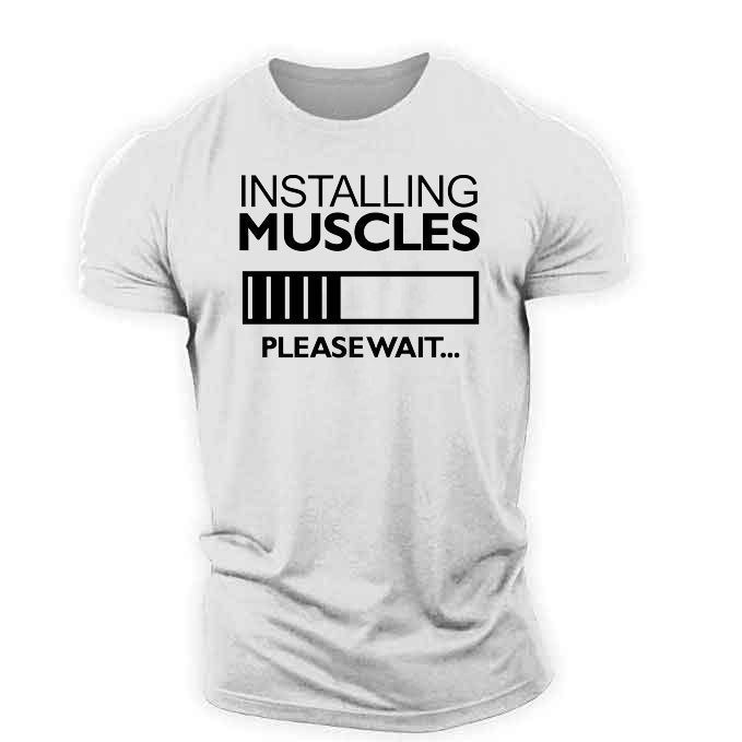 Muscles Installing T-shirt