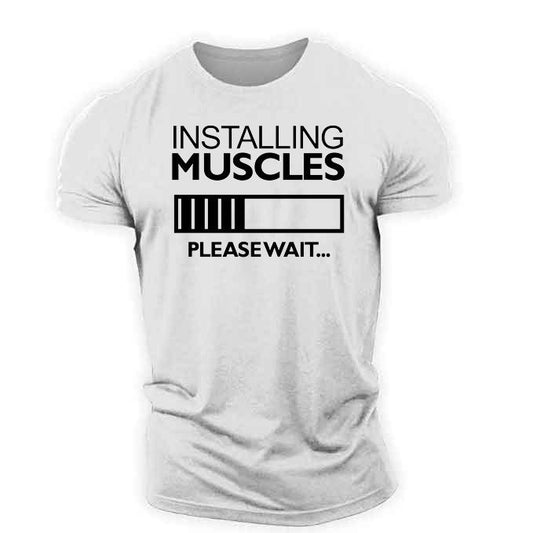 Muscles Installing T-shirt