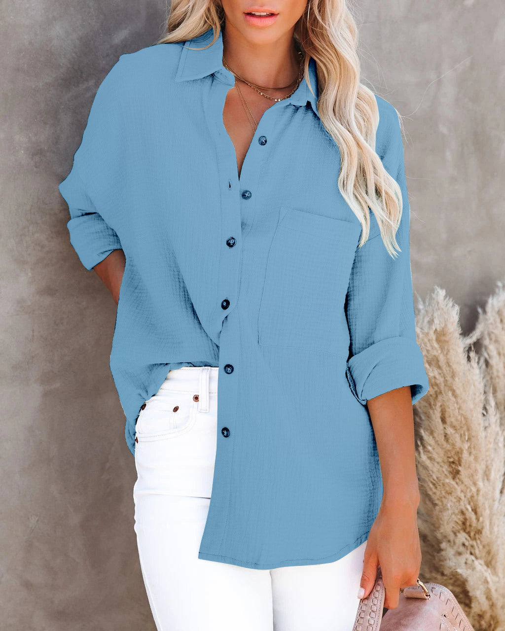 Taylor Long Sleeve Button Up