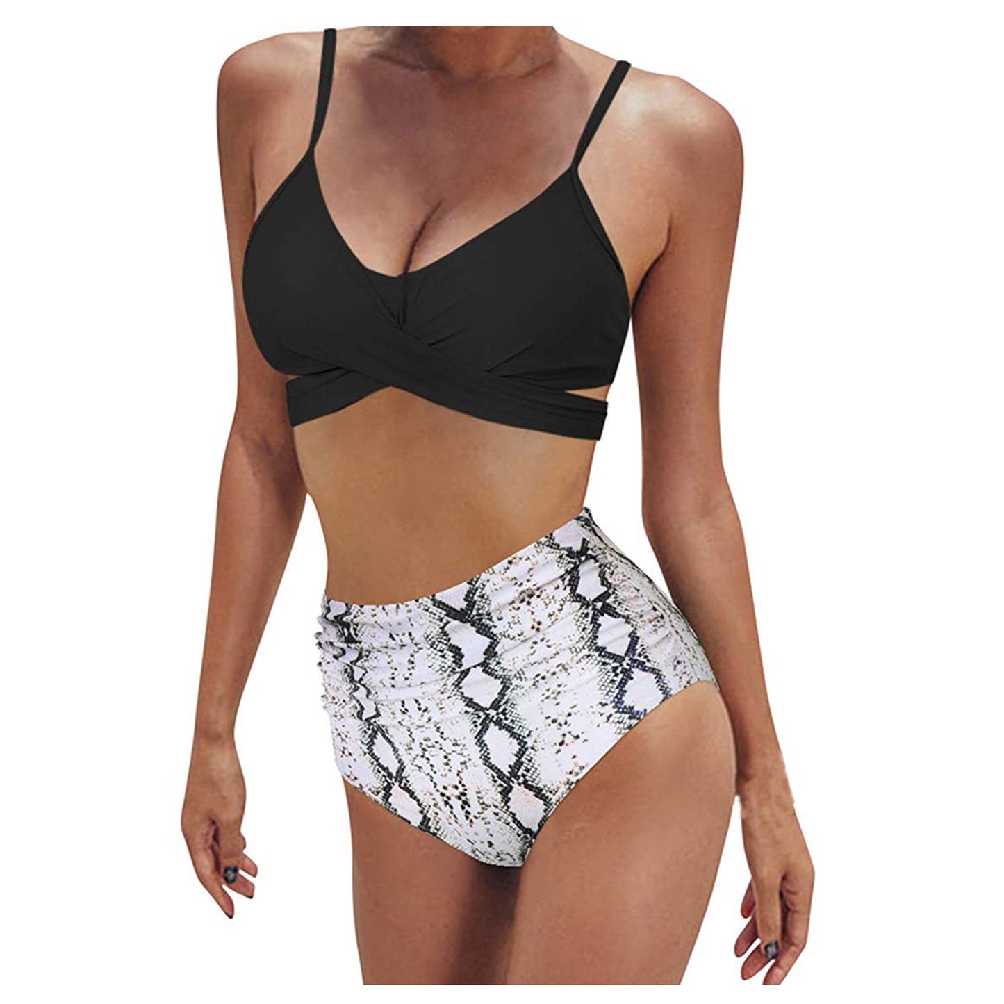 Cross My Heart Two Piece Swimsuit (Multiple Colors Available)