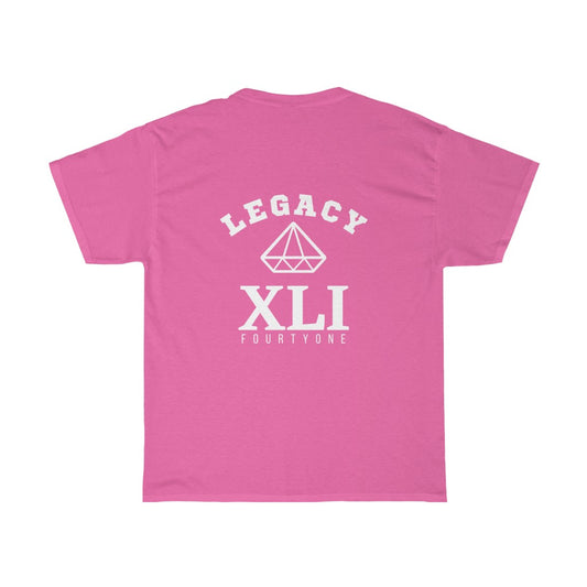 White Numeral LEGACY41 T-Shirt