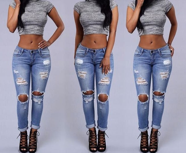 Skinny Ripped Jeans