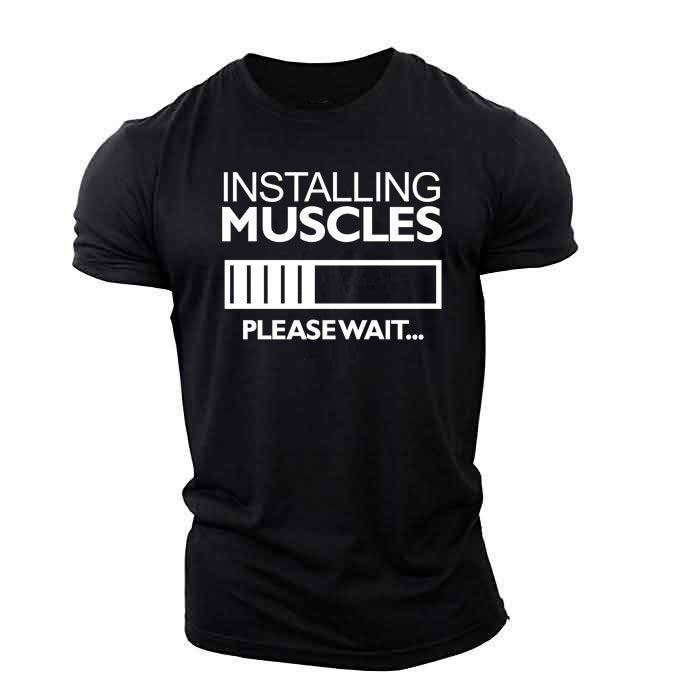 Muscles Installing T-shirt