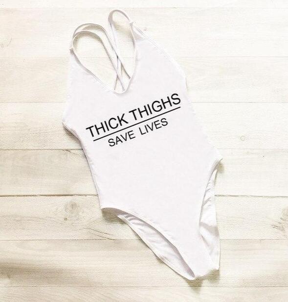 Thick Thighs Save Lives Swimsuit