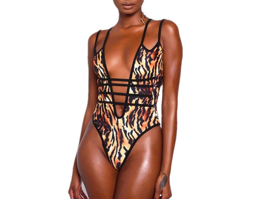 Explosive Leopard Swimsuit