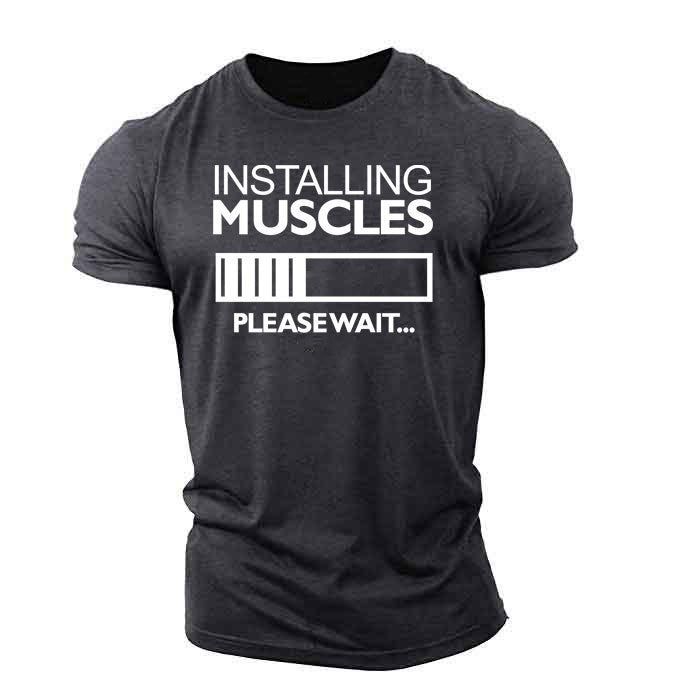 Muscles Installing T-shirt