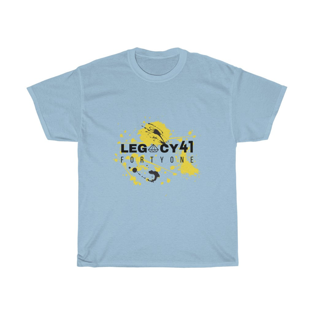 LEGACY41 Yellow Splatter T-Shirt