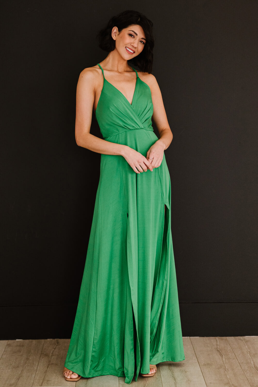 Make My Day or Night Slit Maxi Dress