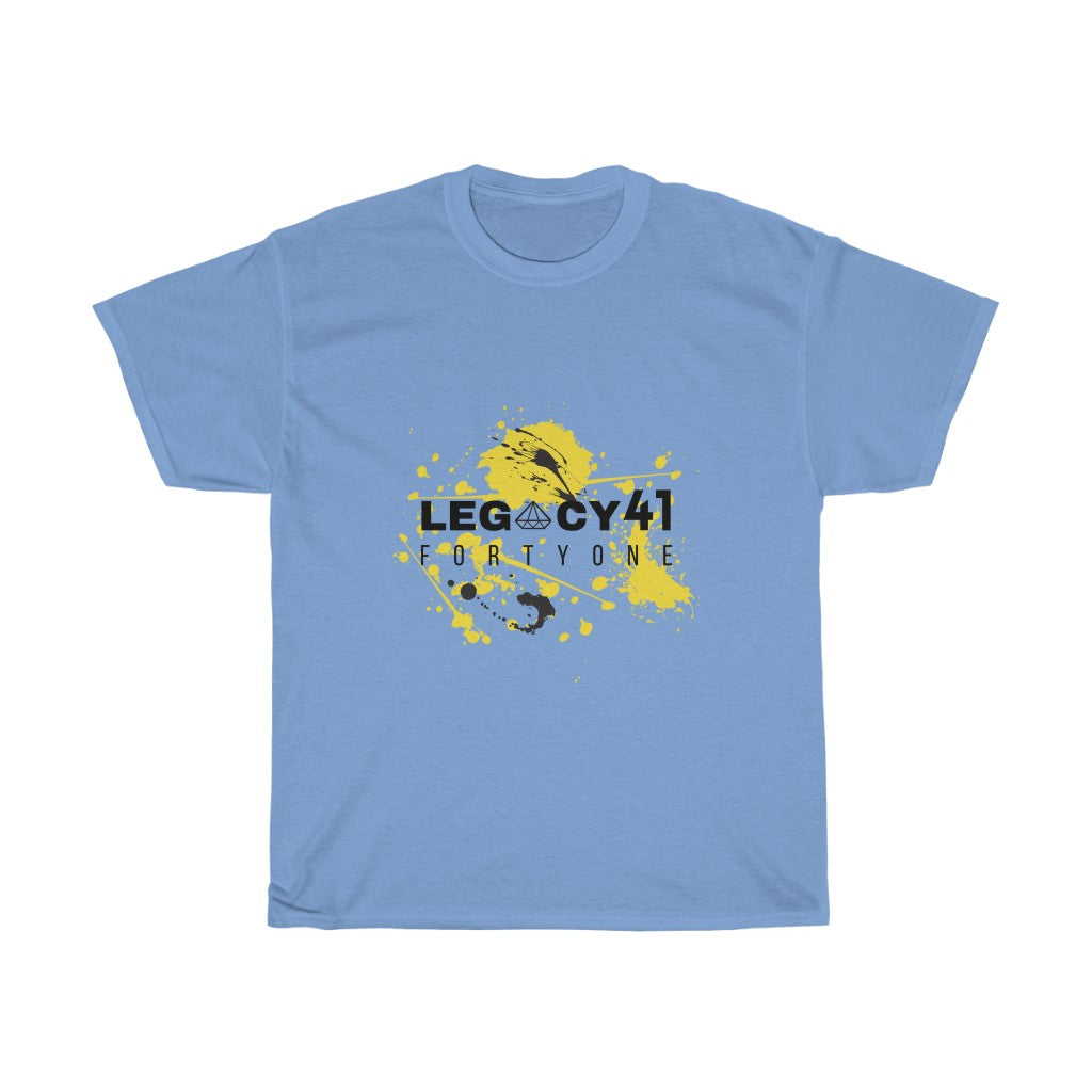 LEGACY41 Yellow Splatter T-Shirt