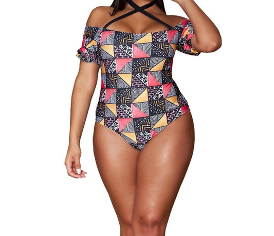 Geometric Swimsuit