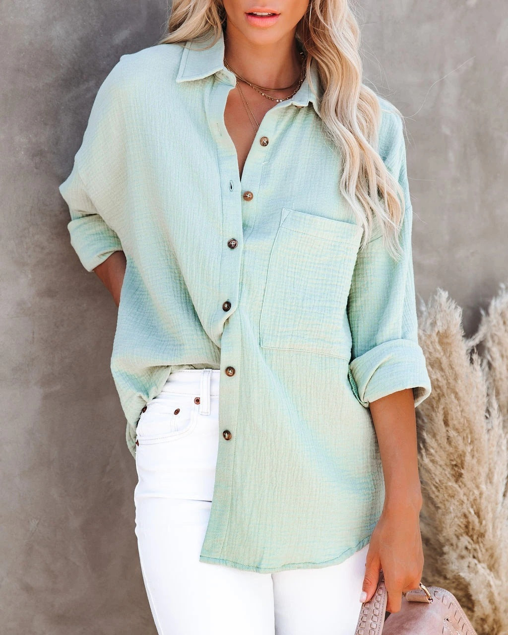 Taylor Long Sleeve Button Up