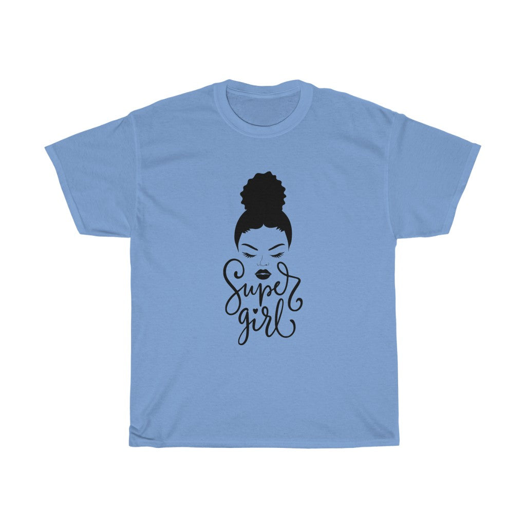 Super Girl Wavy Puff Tee