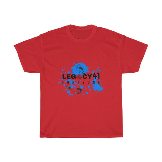 LEGACY41 Blue Splatter T-Shirt