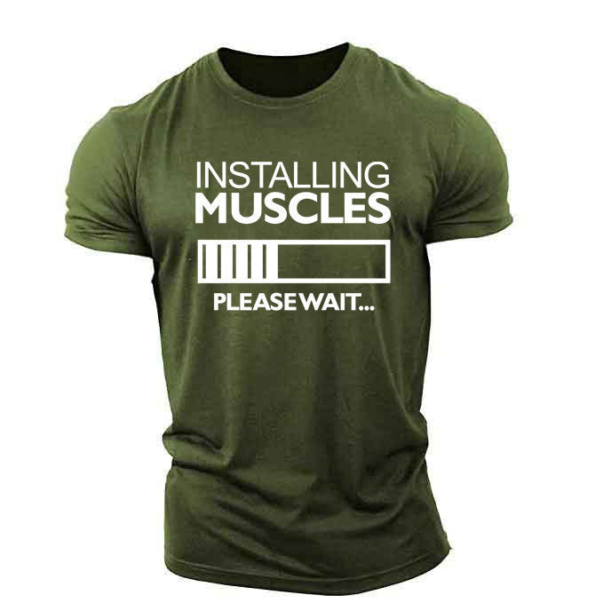 Muscles Installing T-shirt