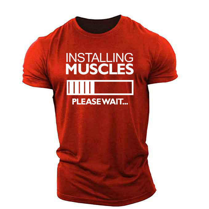 Muscles Installing T-shirt