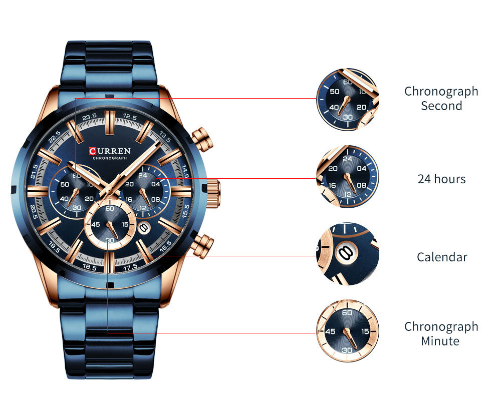 Curren Luxury Watch